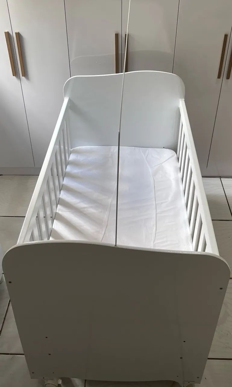 Berço branco- MDF - Foto 5