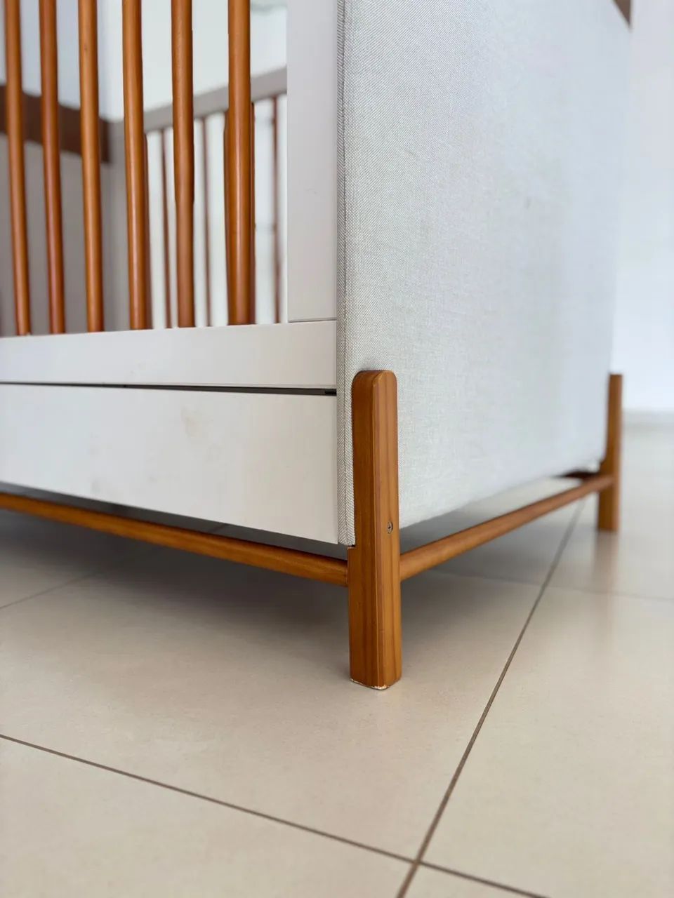 Berço Mini Cama Marca: Tess Matic ( 3 meses de uso)  - Foto 4