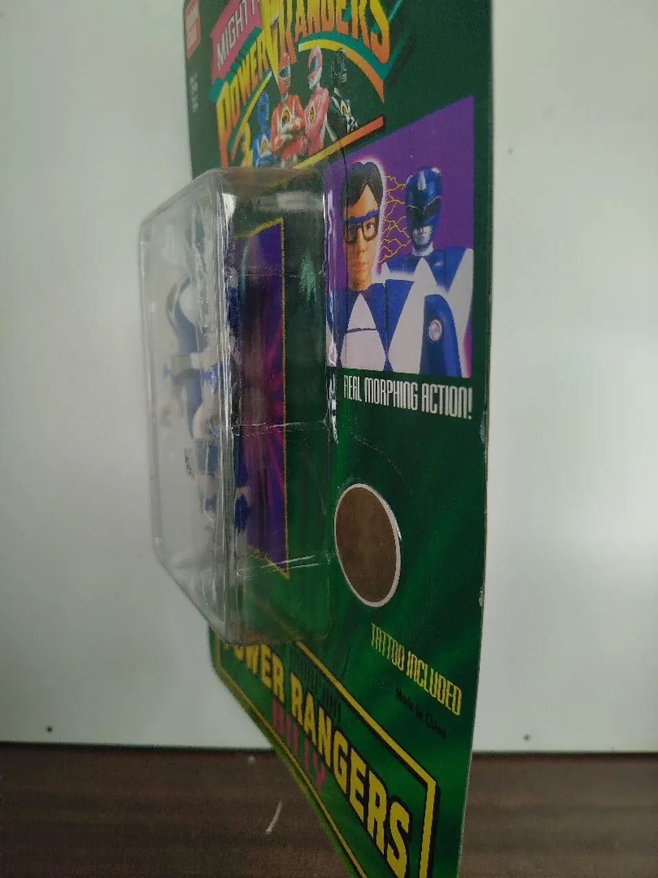 Migthy Morphy Power Rangers Bandai 1993 - Azul - Foto 4