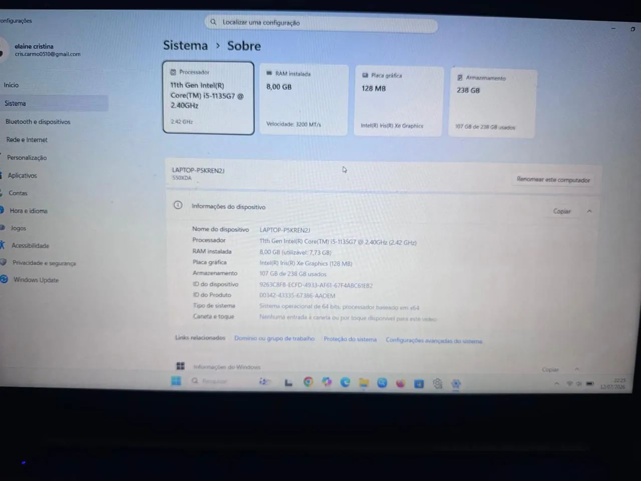 Notebook Samsung i5 - Foto 3