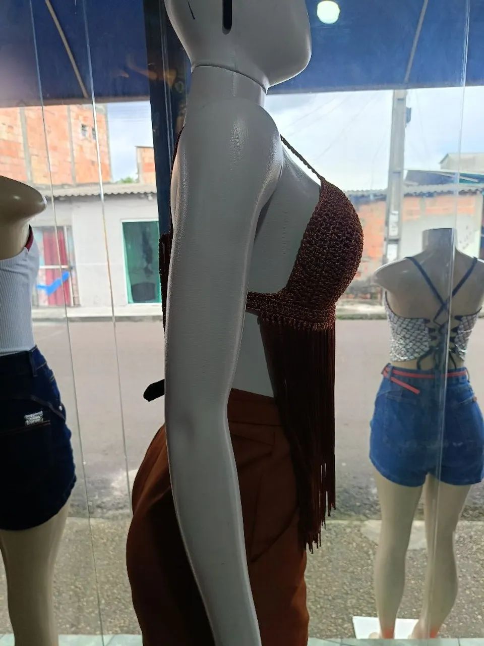 Cropped de crochê  - Foto 4