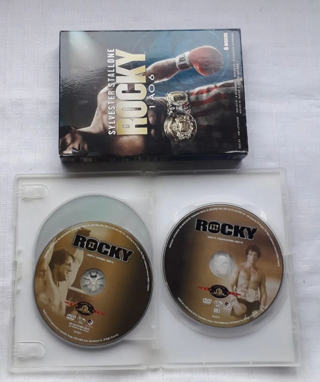 Dvd Box Rocky - 6 Filmes (original) - Foto 4