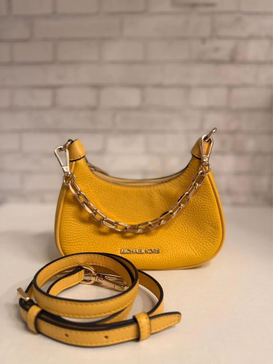 Bolsa Michael Kors Original Amarela 