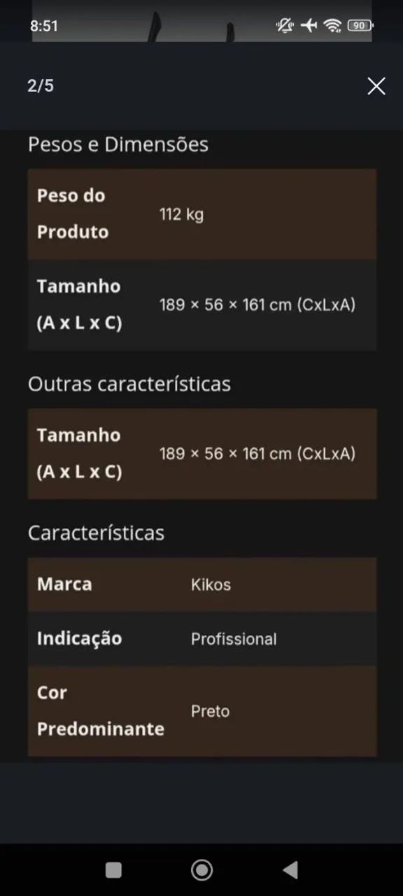 Elíptico  Kikos kes 8i profissional - Foto 5