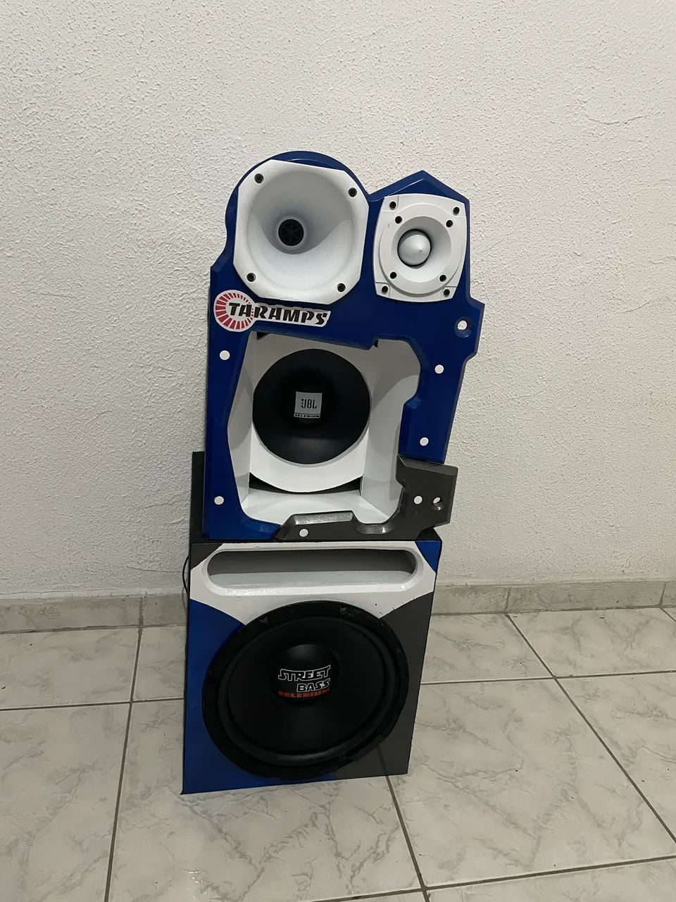 Som quadriway 12 polegadas completo com modulo, fonte e toca cd com bluetooth  - Foto 3