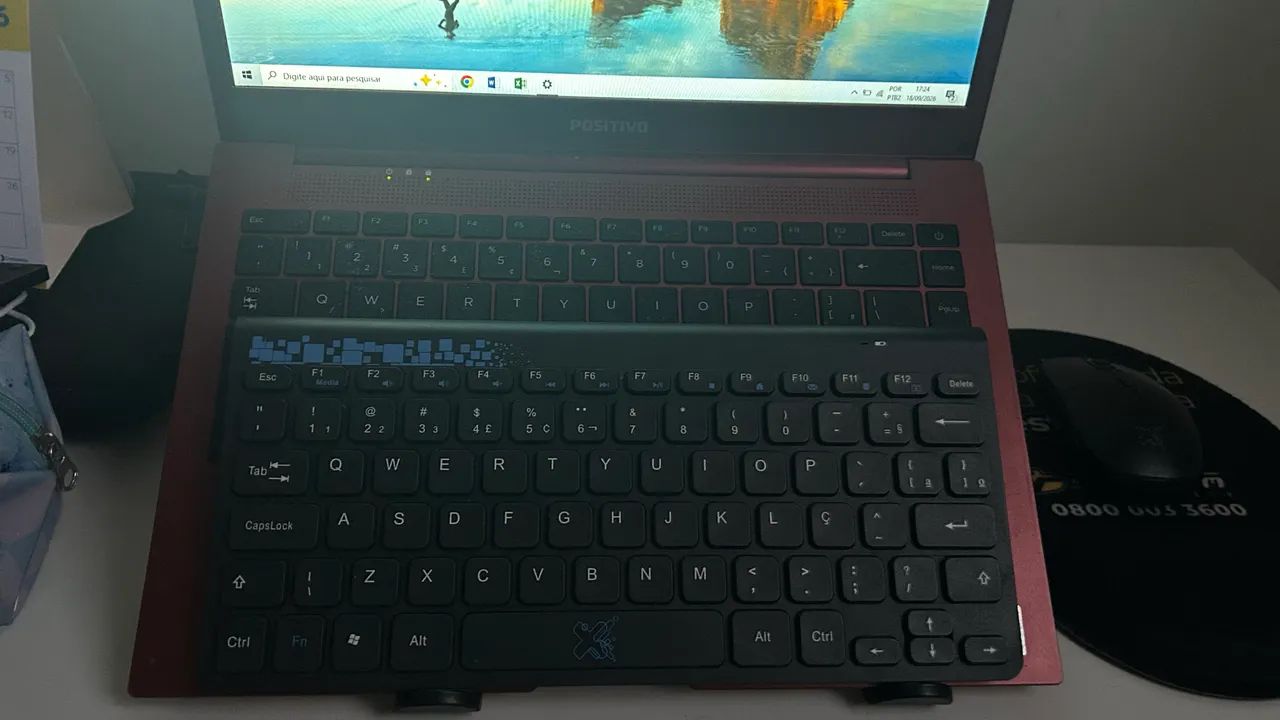 Notebook positivo vermelho  - Foto 3