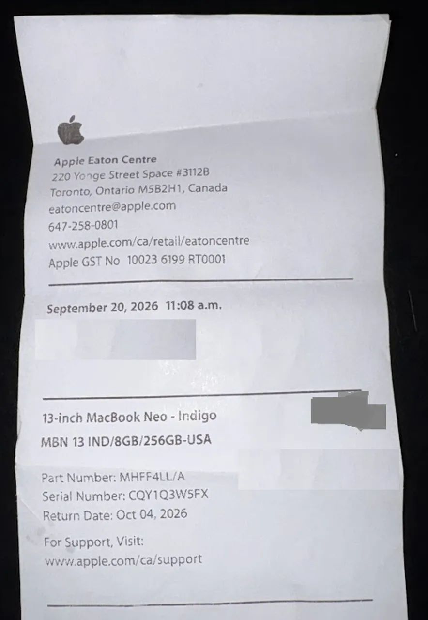 MacBook Neo de 13 polegadas: Chip A18 - Foto 5