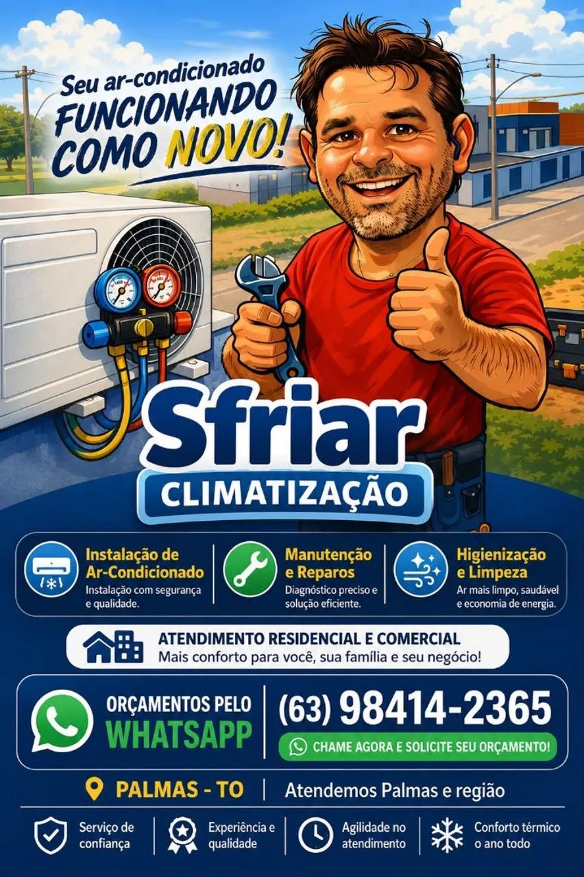 Ar condicionados...serviços...