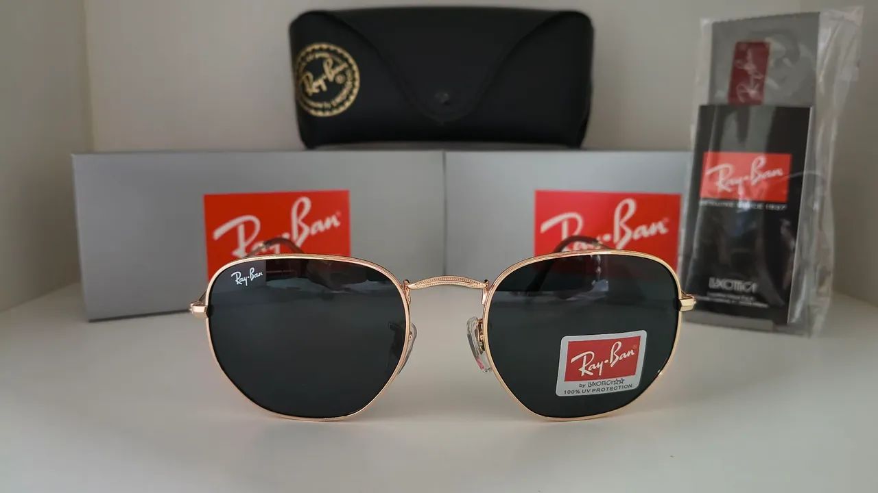 ÓCULOS DE SOL RAYBAN EXAGONAL 