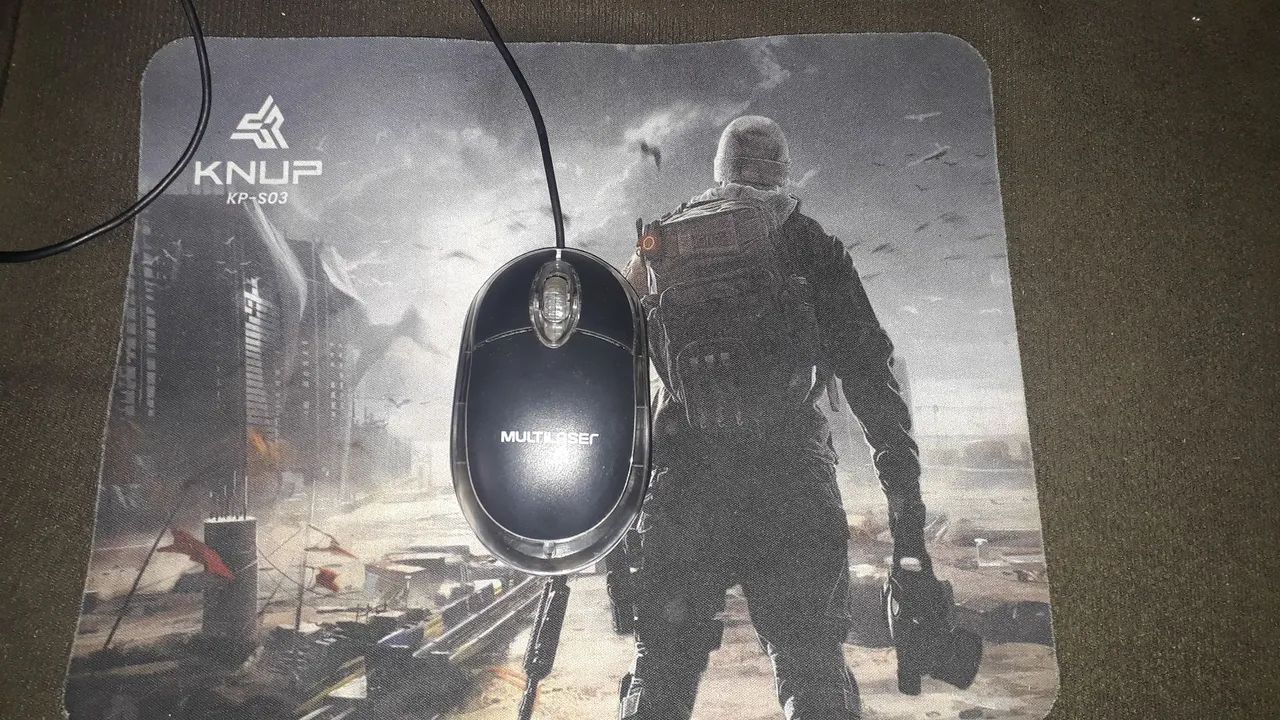 Teclado e mouse e mouse ped - Foto 2