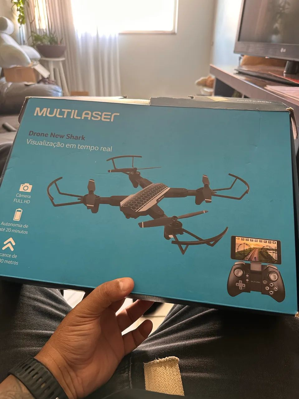 Drone new shark Multilaser  - Foto 2