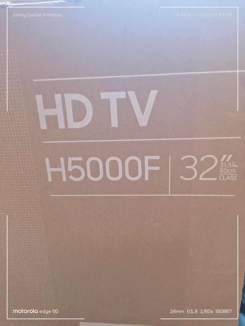 Tv 32 polegadas Samsung nova na caixa  - Foto 3