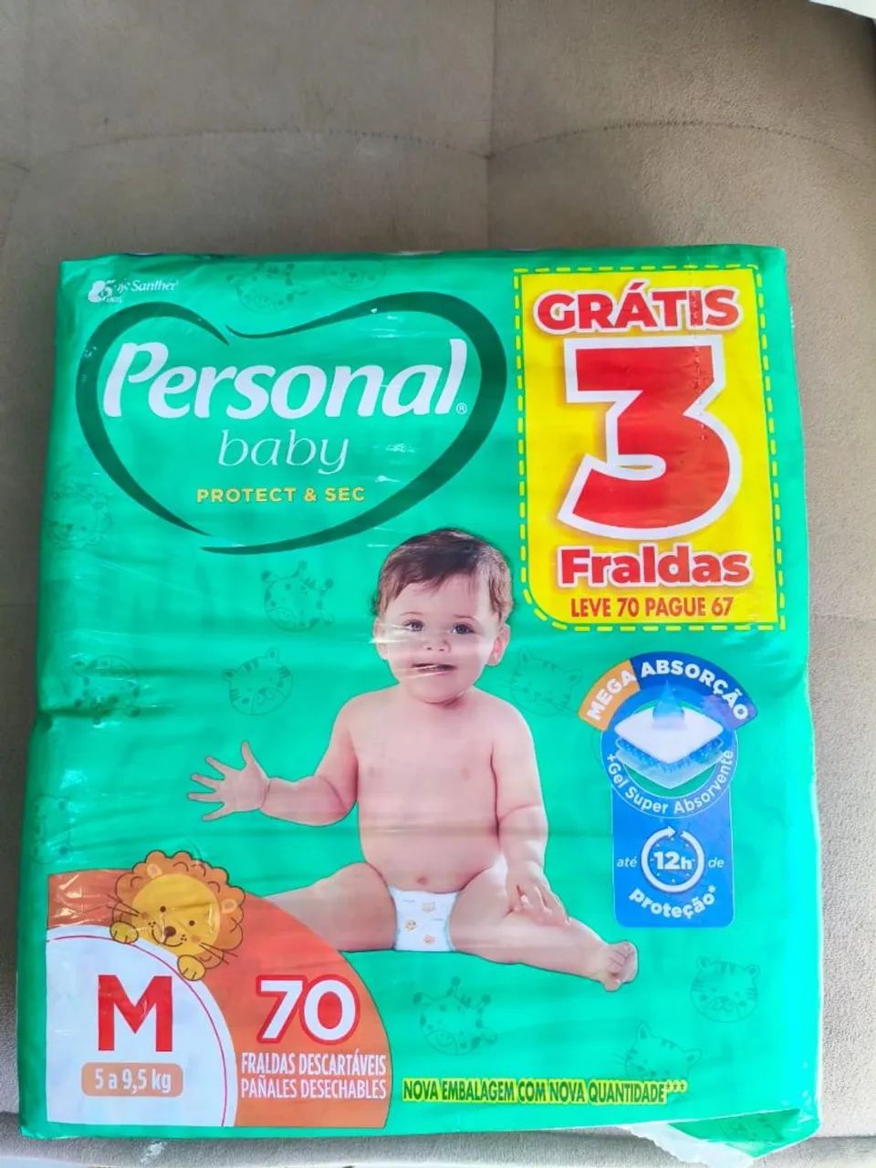 Fralda de bebê 