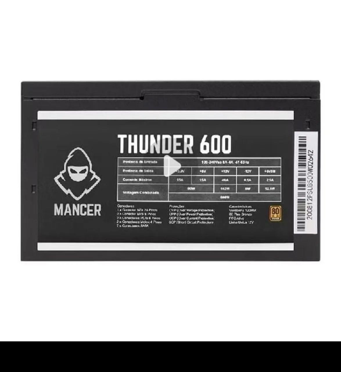 Fonte Mancer 600W