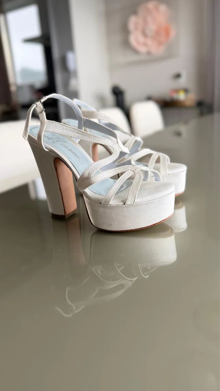 Sandália de casamento - Foto 2