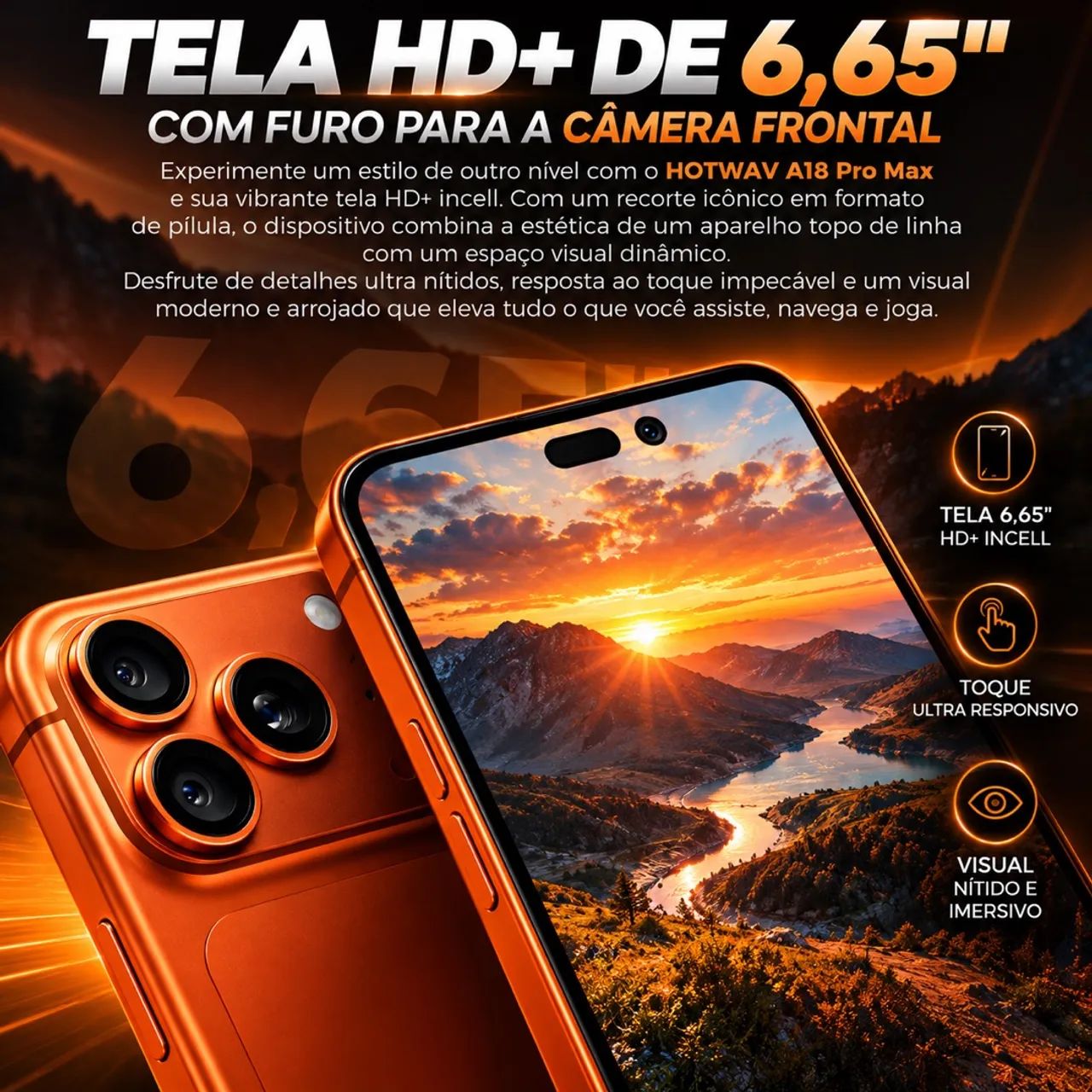 Celular A18 promax 128 GB - Foto 4