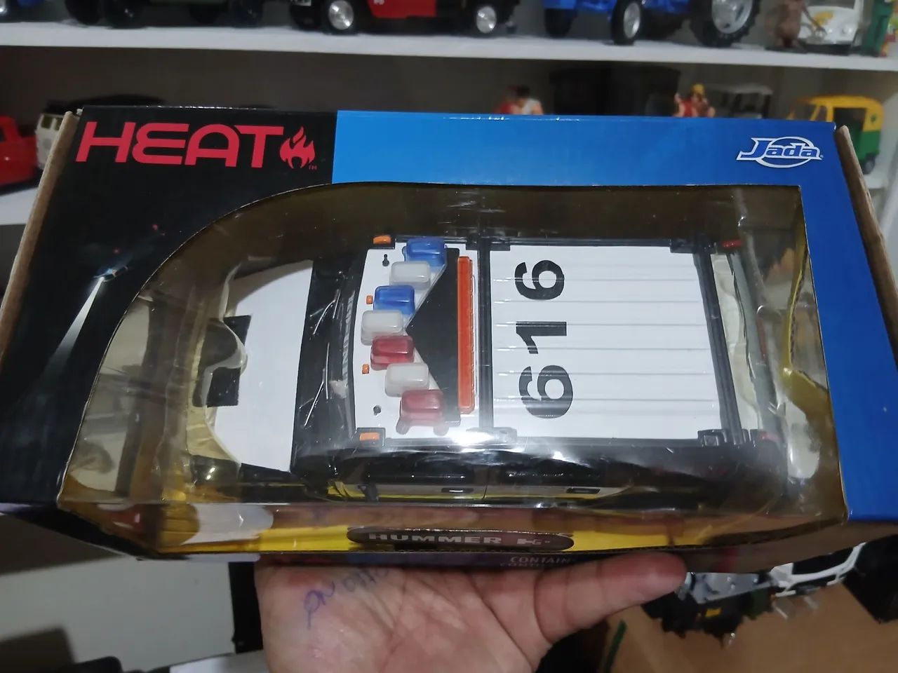 Miniatura hummer polícia jada 1/24  - Foto 2
