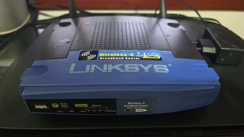 Roteador Wireless 2.4Ghz LinkSys Cisco Raridade Nostalgia  - Foto 5