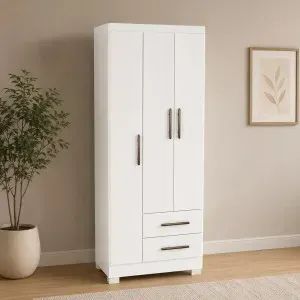 Guarda Roupa Isis Branco Novo