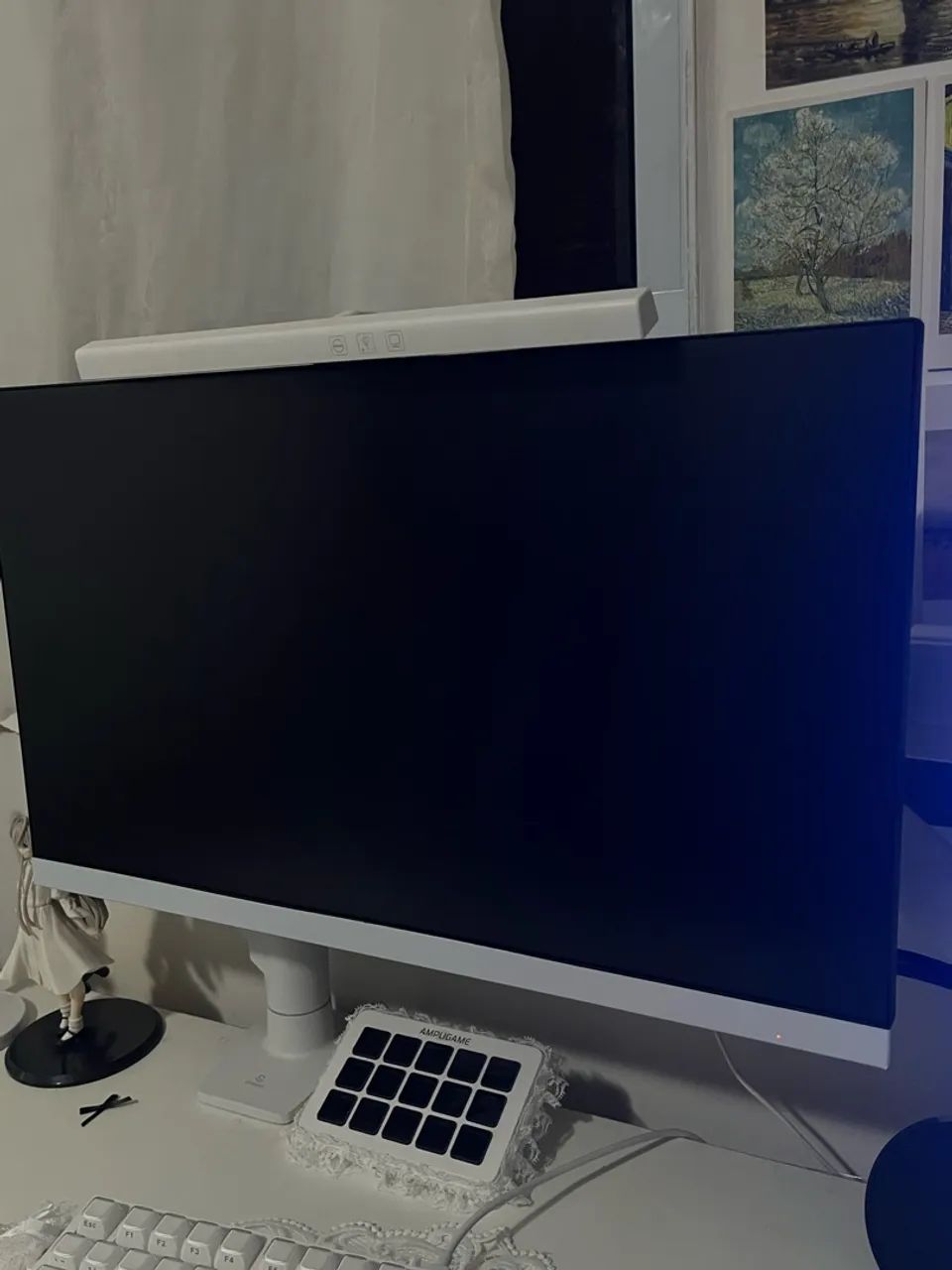 Monitor Gamer AOC 24 polegadas + braço articulado - Foto 3