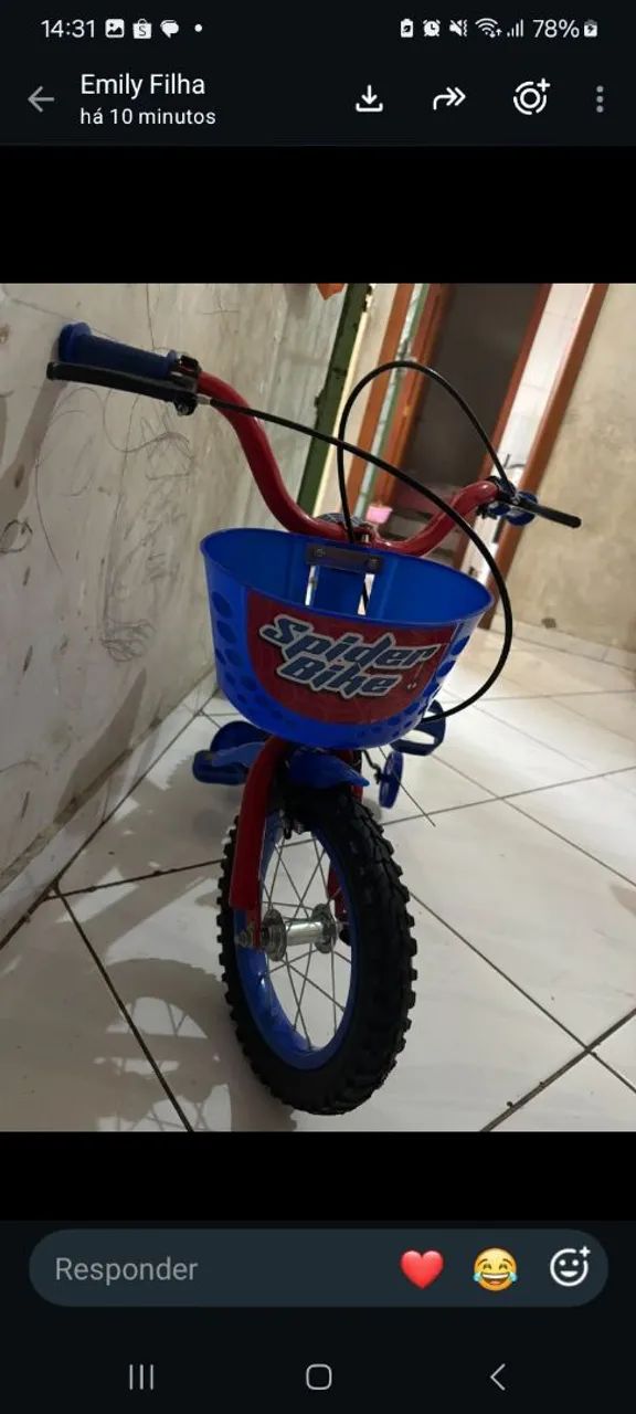 Bicicleta infantil  - Foto 2
