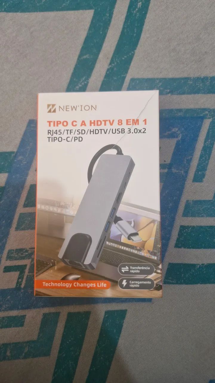 Hub USB 8 portas
