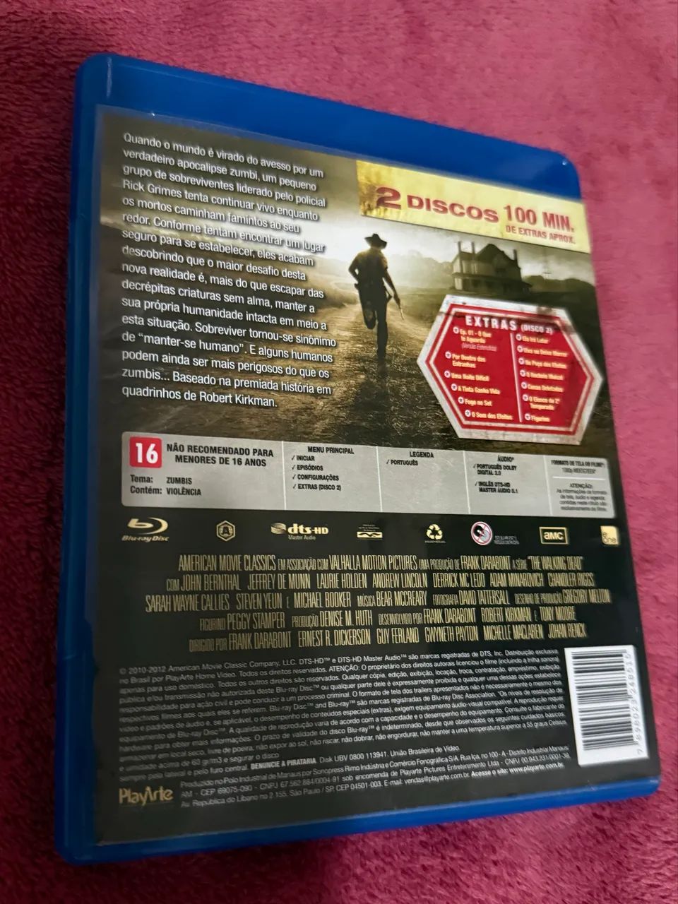 blu-ray the walking dead 2 temporada completa - Foto 2