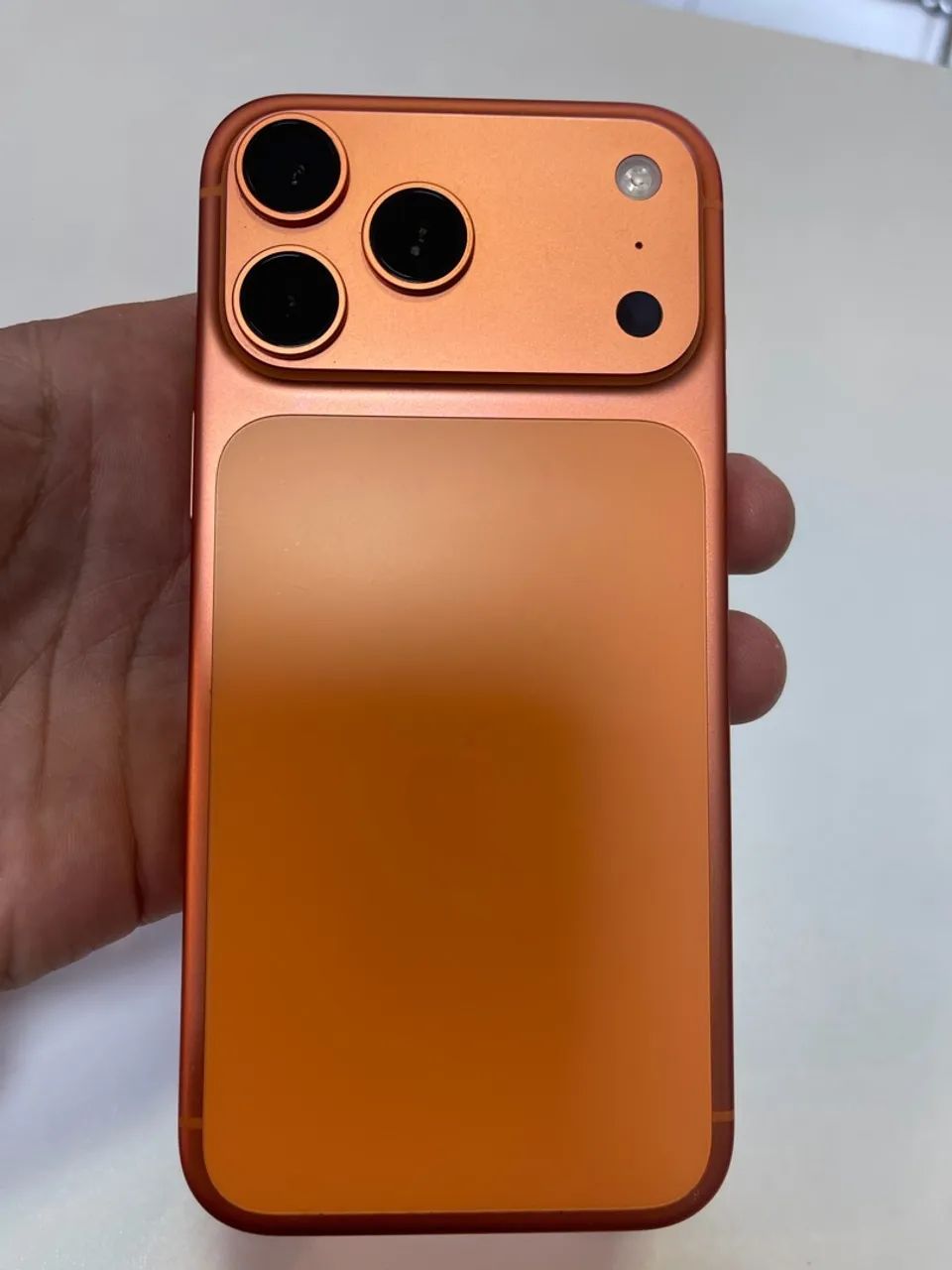 iPhone 17 pro max 256Gb laranja com nota fiscal 