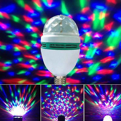 Lampada Led Giratoria Colorida - Foto 2