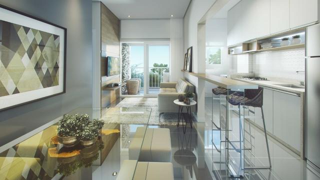 Square Residence Aptos 53m2 2 Dorms Varanda Gourmet Churrasqueira 1 Vaga Lazer Completo - Foto 14