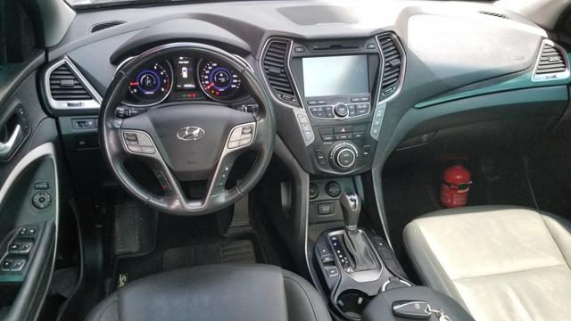 Hyundai Santa Fé 2015 7 lugares + teto panorâmico - FZ Motors - Foto 8