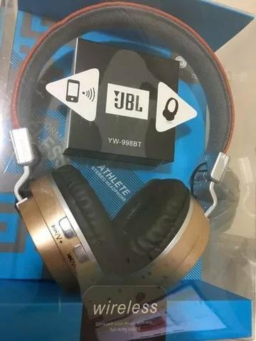 Fone de ouvido - headphone - jbl - yw 998bt - bluetoooth - fm - cartao sd - Foto 6