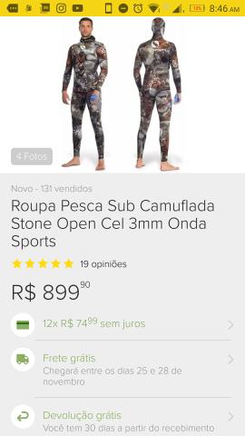Roupa de mergulho - Foto 2