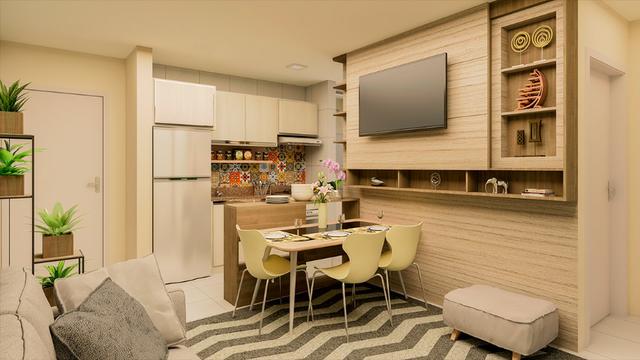 Apartamentos 2 quartos - Fazenda Rio Grande, a partir de 120 mil!, documentação grátis!! - Foto 8