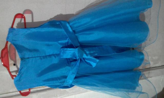 Vestido Infantil Usado Tamanho 3 - Foto 2