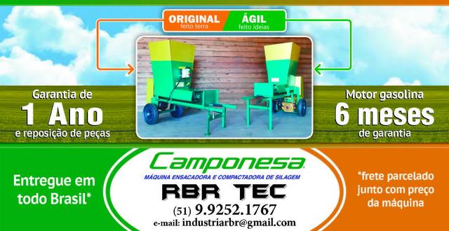 Camponesa - Máquina ensacadora e compactadora de silagem