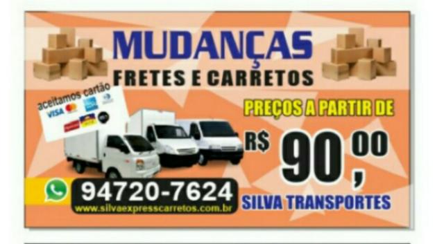 Caretos e fretes a partir de 90 agende ja zapzpa