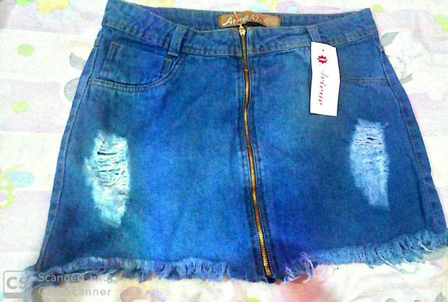 Saia jeans