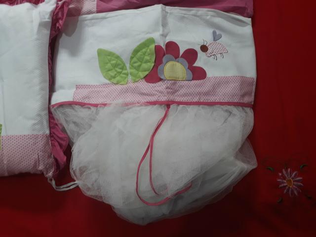 Kit protetor de berço R$50,00