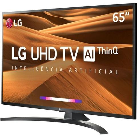 Smart TV Led 65" LG 65UM7470 Ultra HD 4K com Conversor Digital 4hdmi Wi-Fi - Foto 2