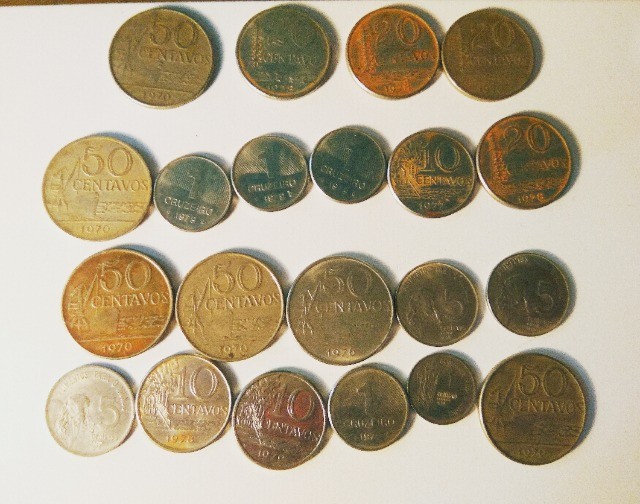 Coleção 143 moedas nacionais - Foto 4