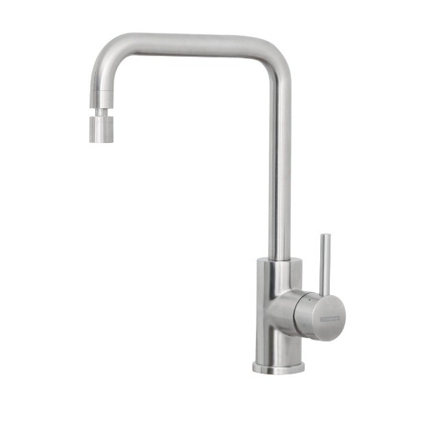 Misturador Monocomando Tramontina Angolare Inox Bica Articulada