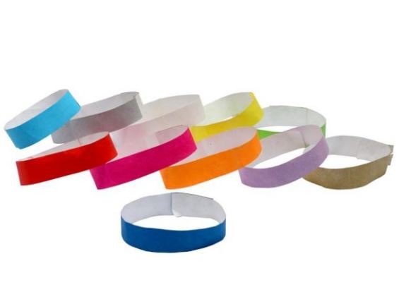 Pulseiras para festas e eventos