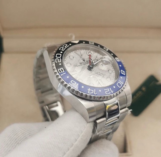 Relógio Rolex GMT Batman Branco Novo - Foto 3