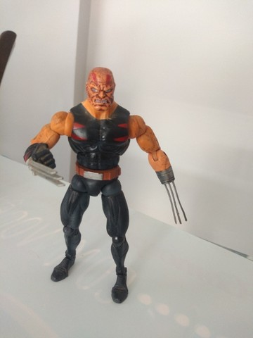 Boneco Wolverine Arma X (chase) Marvel Legends toy byz