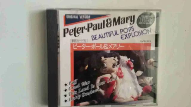 Cd do Peter Paul & Mary Beatiful Pops Explosion