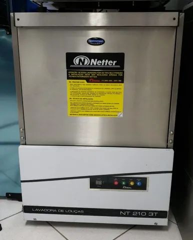 Lava louças industrial Nt 210 3T netter - Alecs