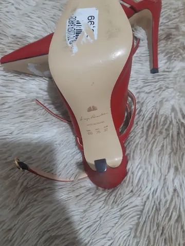 sapato vermelho Luiza Barcelos - Foto 4