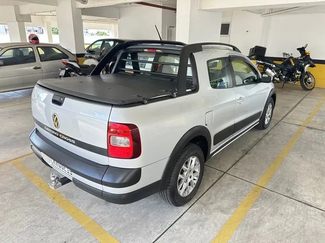 SAVEIRO CROSS 1.6 2016 5 lugares CABINE DUPLA 😍 