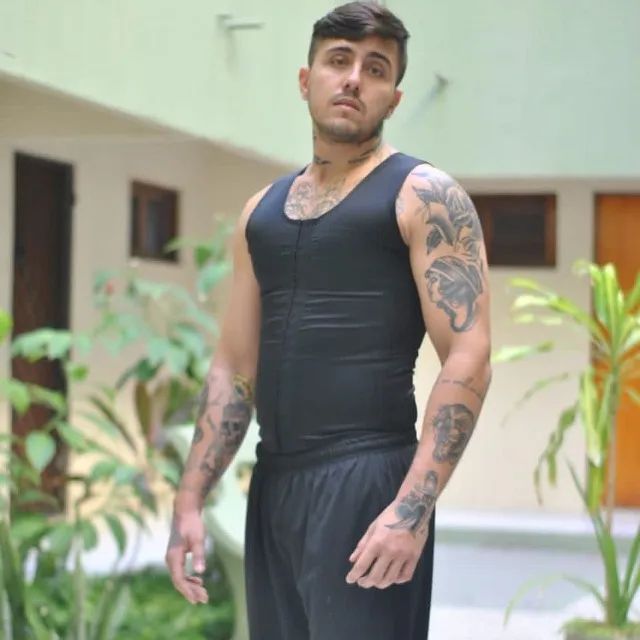 Cinta Camiseta Térmica Masculina de Alta Performance - Foto 2